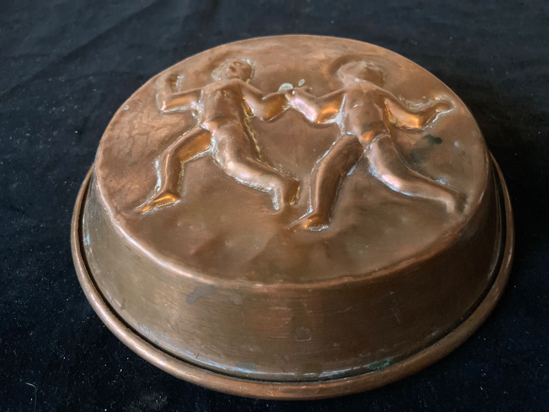 Zwilling Moules à gâteaux: Backform mit Zwillingen aus Kupfer – D'occasion à Zürich par Chaeffeler 2