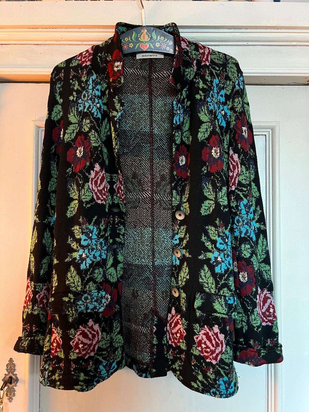 Aldo Martin's Giacche: Aldomartins Strickblazer Gr. 42 – Nuovo (secondo la descrizione) da Zürich venduto da Girasole232 3