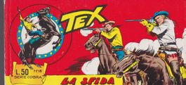 Italian comic strip TEX SERIE COBRA # 18 1966 LA SFIDA