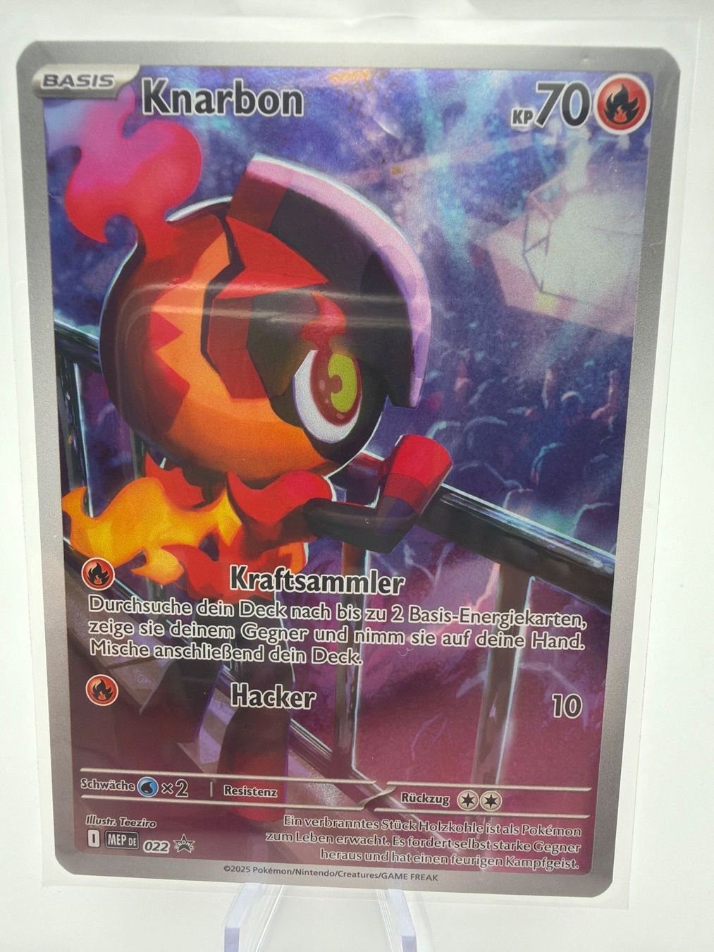 Pokémon Carte collezionabili: Knarbon MEP 022 DE – Nuovo (secondo la descrizione) da Boswil venduto da Maresun