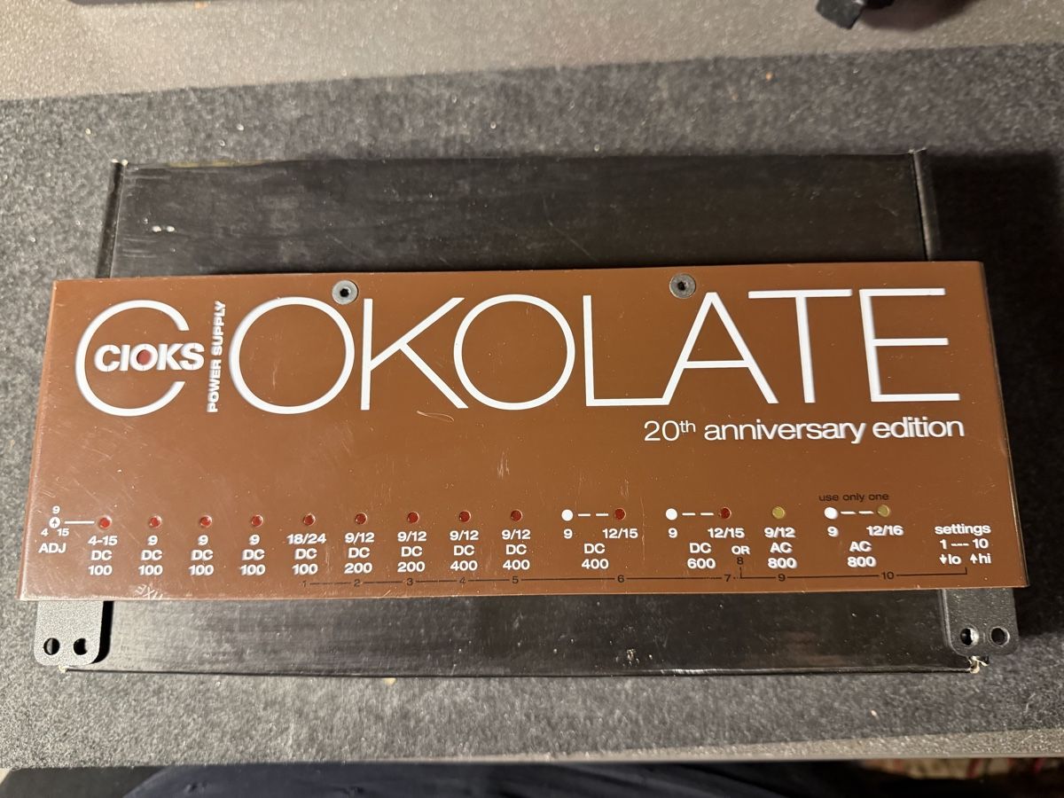 Musikinstrumente: Cioks Ciokolate power supply – Gebraucht aus fey von Caductilometre