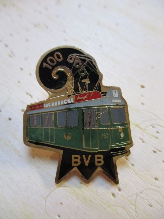BVB Basel 100 Jahre Pin Tram Bugatti Be 2/4 (Neu (gemäss Beschreibung ...