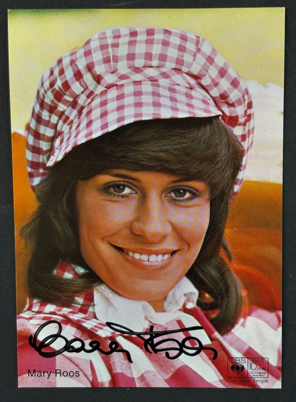 Autografi: AUTOGRAMM MARY ROOS – Usato da Ostermundigen venduto da Wyatt-Earp