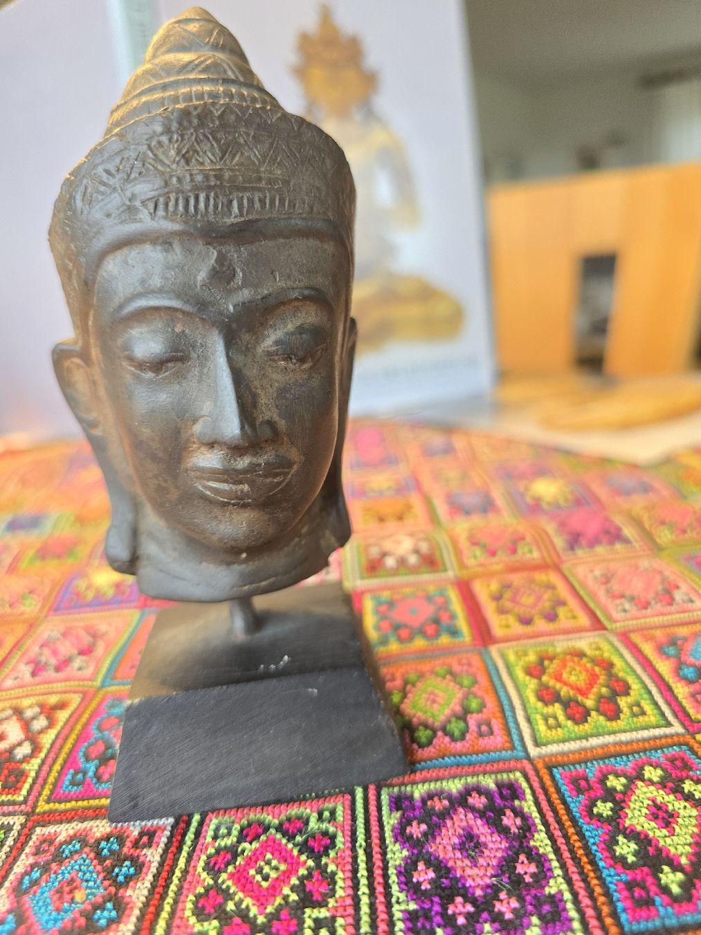 Skulpturen & Statuen: antiker Thaikopf Buddha – Gebraucht aus Hedingen von mickway 1