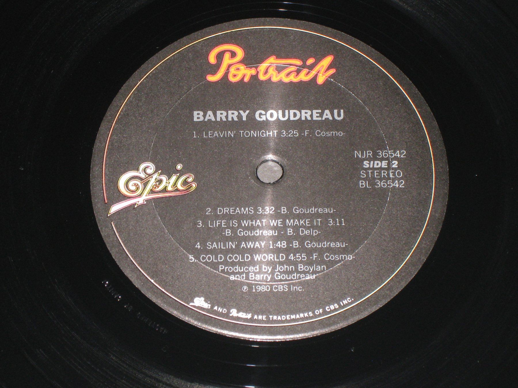 Vinyles: LP - BARRY GOUDREAU – D'occasion à Steckborn par Quo7 2