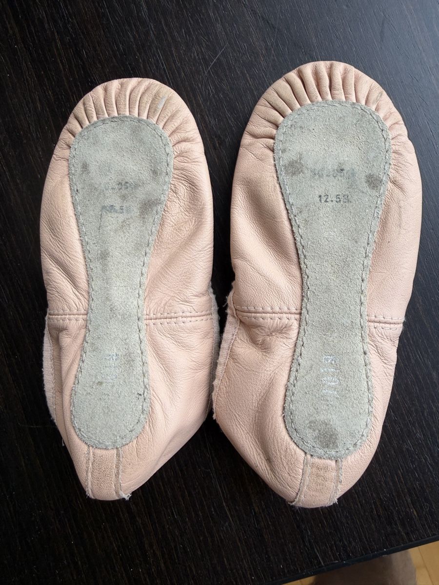 Bloch Schuhe für Mädchen: Balletschuhe Bloch, Rosa, Leder, Grösse 12.5B – Gebraucht aus Zürich von Sebi999 1