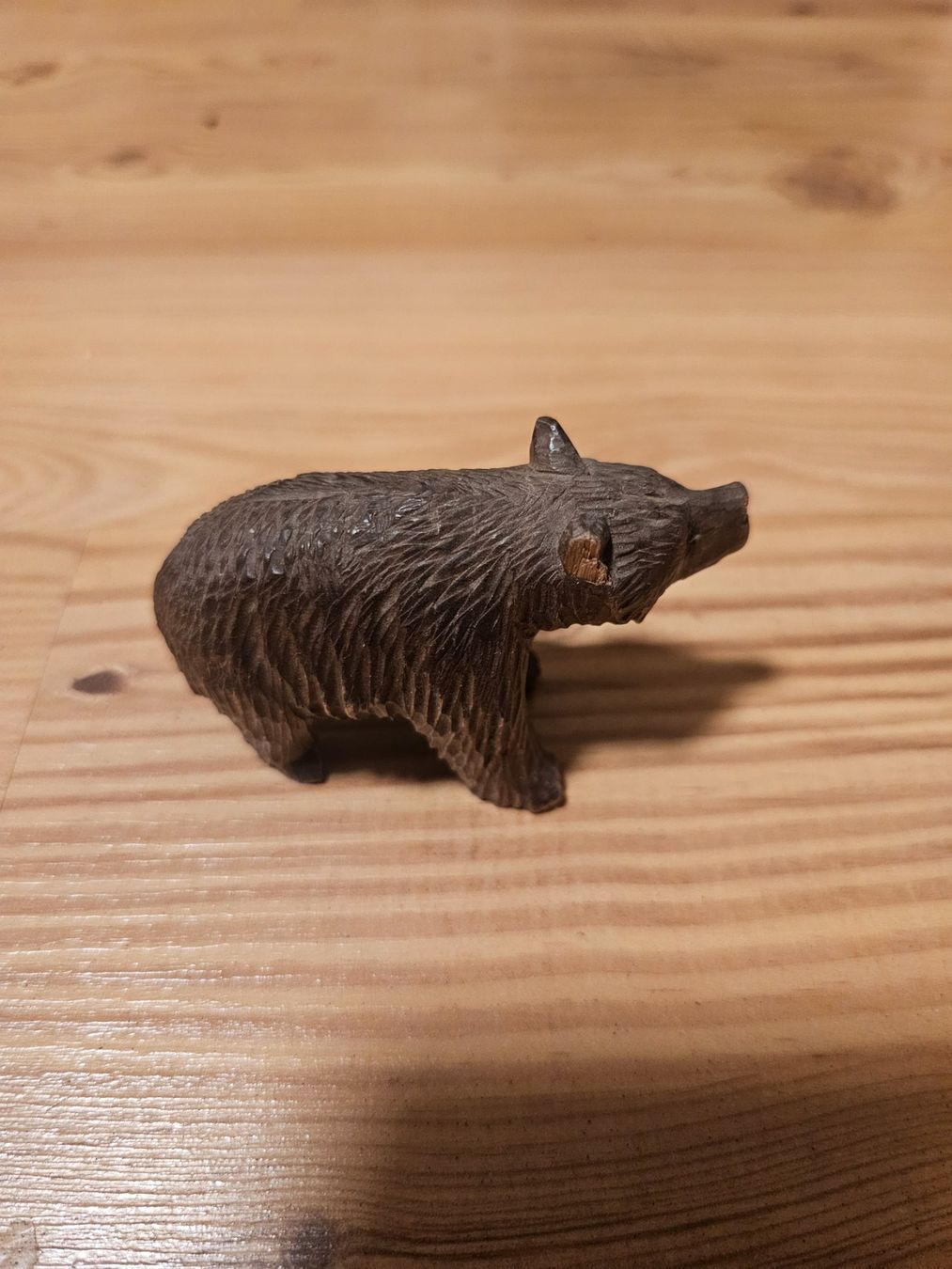 Statuette: Ours en bois sculpté de brienz – Usato da Vicques venduto da bep_zrq9 1