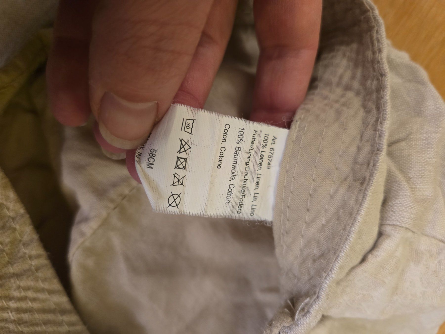 Chapeaux, bonnets & casquettes: Damen Cap hellbeige – D'occasion à Büttikon AG par Amineah 3
