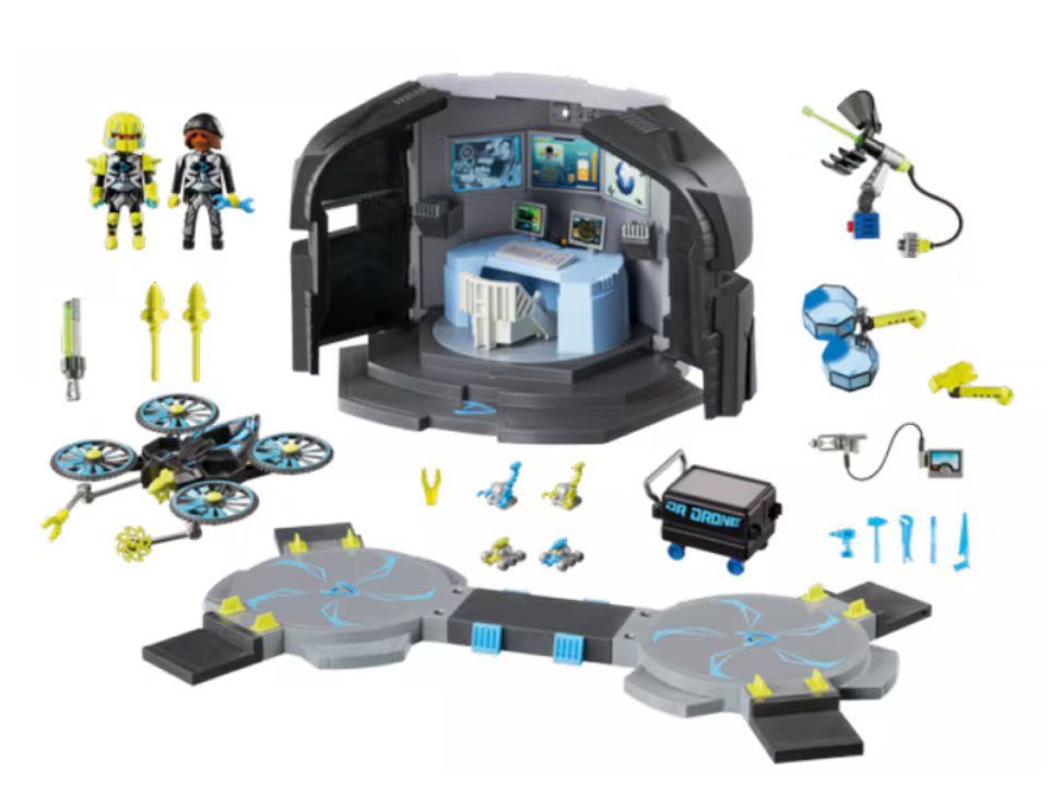 Playmobil Spielzeuge: Neu Playmobil Top Agent Dr. Drone's Command Center 9250 – Neu und originalverpackt aus Bettlach von Tradenet100 1