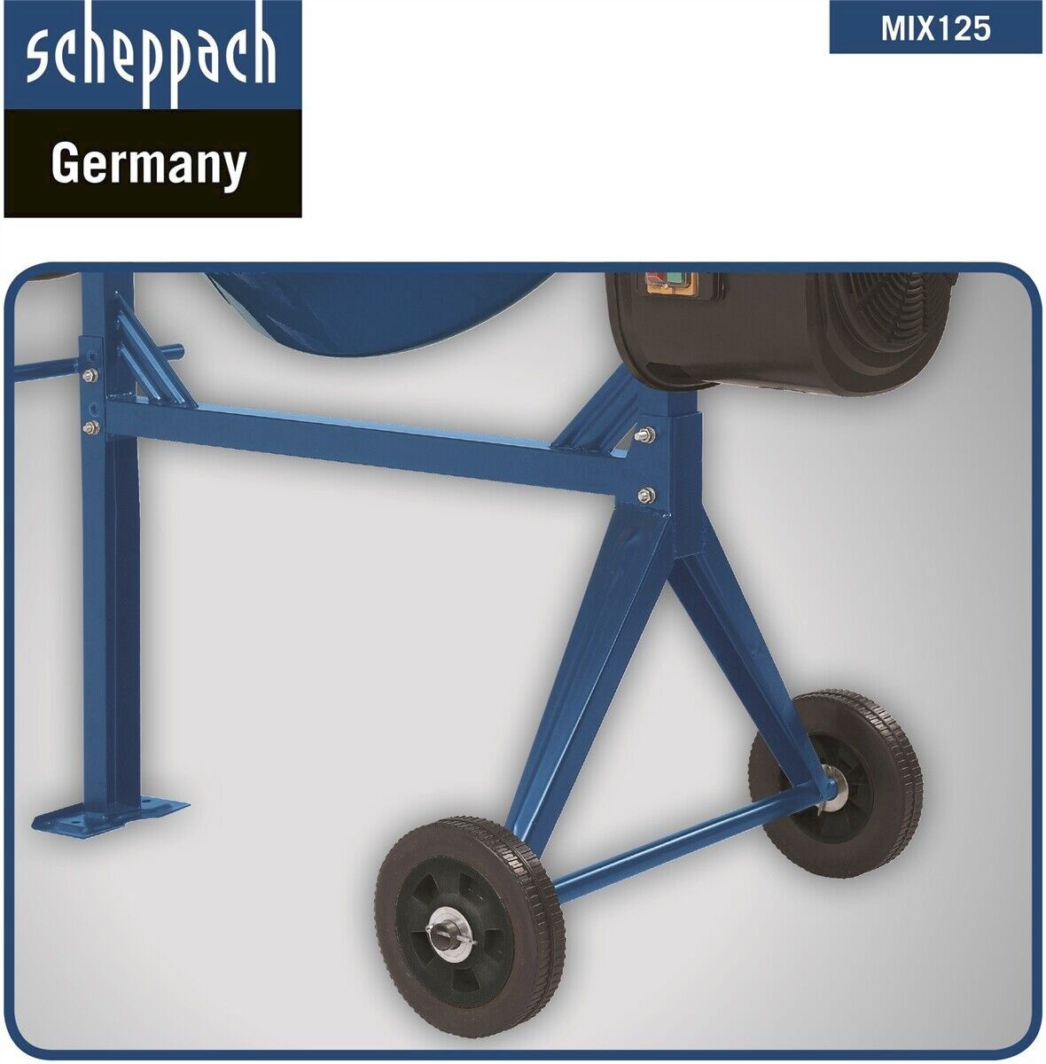 Scheppach Tutte le macchine: SCHEPPACH Betonmischer SET Mix 125 L – Nuovo e nell'imballaggio originale da Bottighofen venduto da zaap 4
