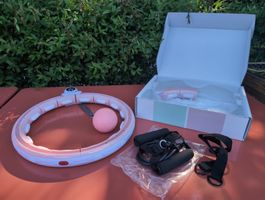 Neuwertiger Hula Hoop Reifen mit Gewichten & Zubehör! 