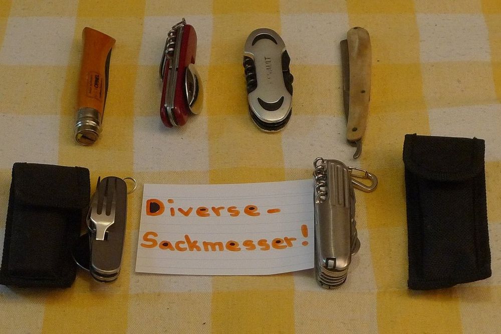 Coltelli tascabile: Diverse-Sackmesser! – Usato da Bern venduto da bn1640