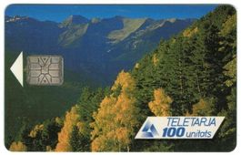 Telefonkarte Andorra AND-005 Herbst