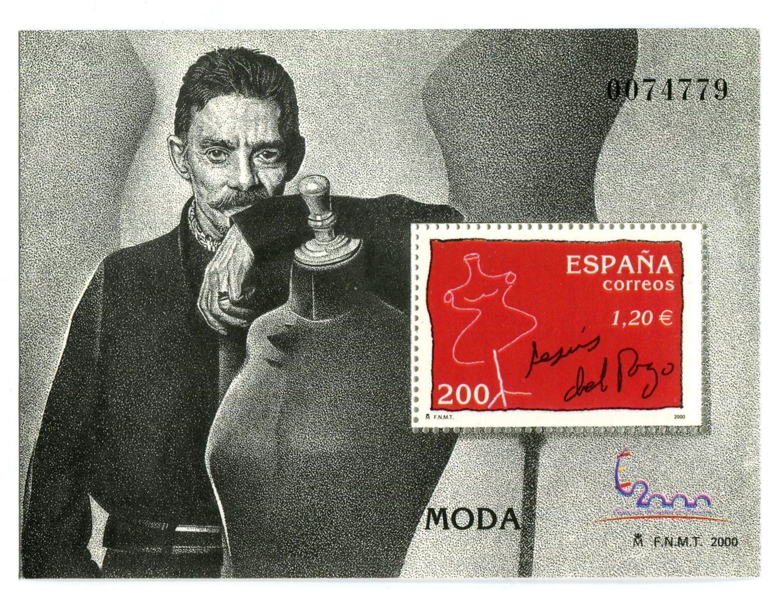 Tutti i francobolli: Block "Mode". Spanien. – Nuovo e nell'imballaggio originale da Basel venduto da Butsch5