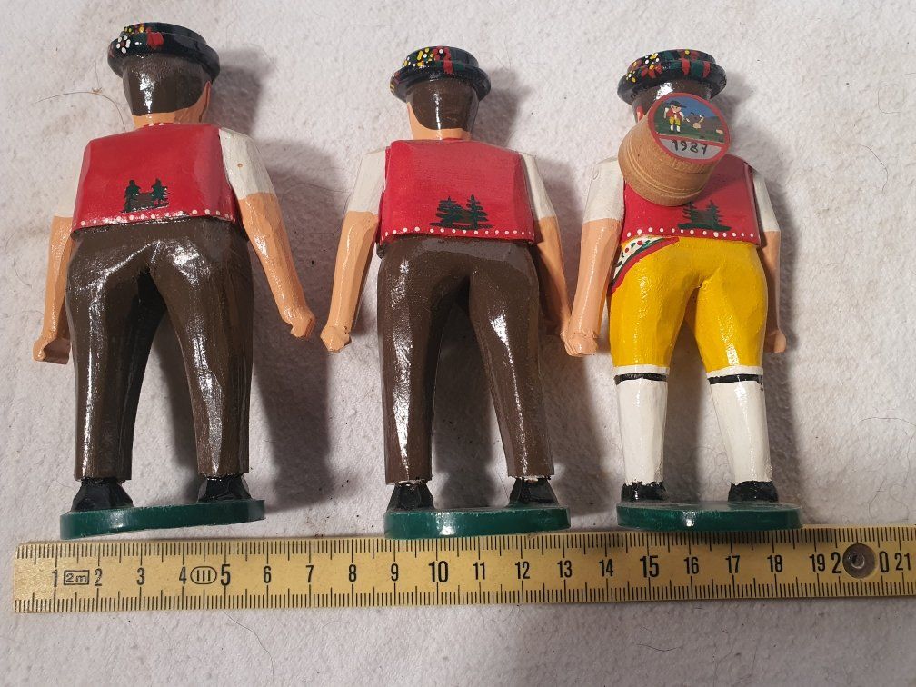 Skulpturen & Statuen: 3 wunderschöne geschnitzte Sennen – Gebraucht aus Häggenschwil von hae_dgp2 2