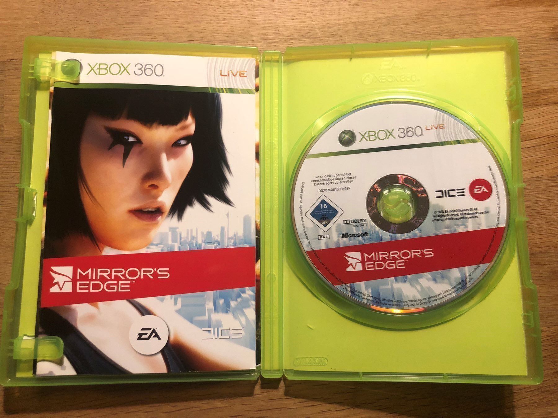 Microsoft Giochi: Mirrors Edge für Xbox 360 – Usato da Kestenholz venduto da Dickies09 2