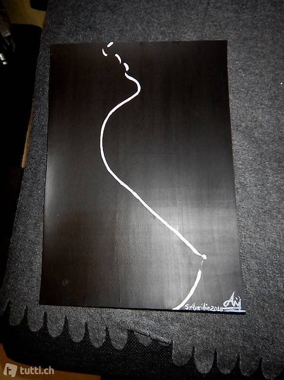 Dipinti: Quadro moderno bianco nero nudo – Nuovo (secondo la descrizione) da Coldrerio venduto da camillo71 2