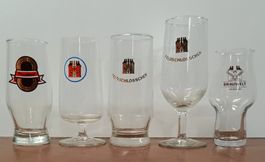 5 Bierglas Bier Brauerei Feldschlösschen