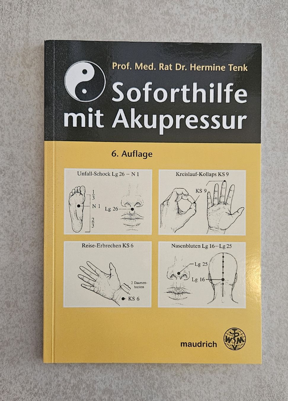 Libri: Buch "Soforthilfe mit Akupressur" – Nuovo (secondo la descrizione) da Büsserach venduto da DTM82