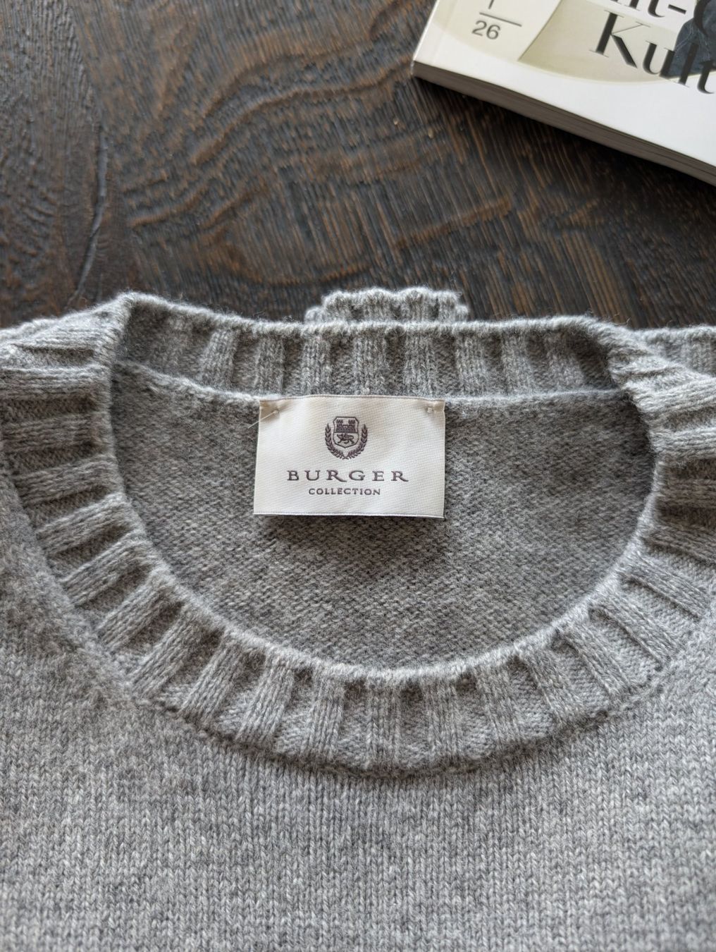 Pulls & Sweat-shirts: Burger Pullover Hellgrau, Grösse 50, Merino/Kaschmir – D'occasion à Eschenbach LU par HerbRM 3