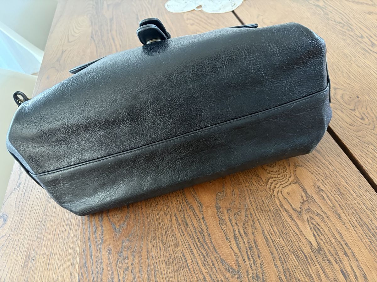Vera Pelle Borse da donna: Schwarze Ledertasche, top Zustand – Nuovo (secondo la descrizione) da Arbon venduto da jet_w678 4