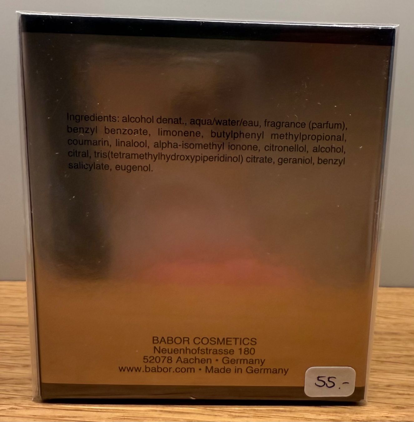 Babor Profumi & Eau de Toilette: Babor Men Eau de Toilette 100ml – Nuovo e nell'imballaggio originale da St. Erhard venduto da ver_8gzm 1