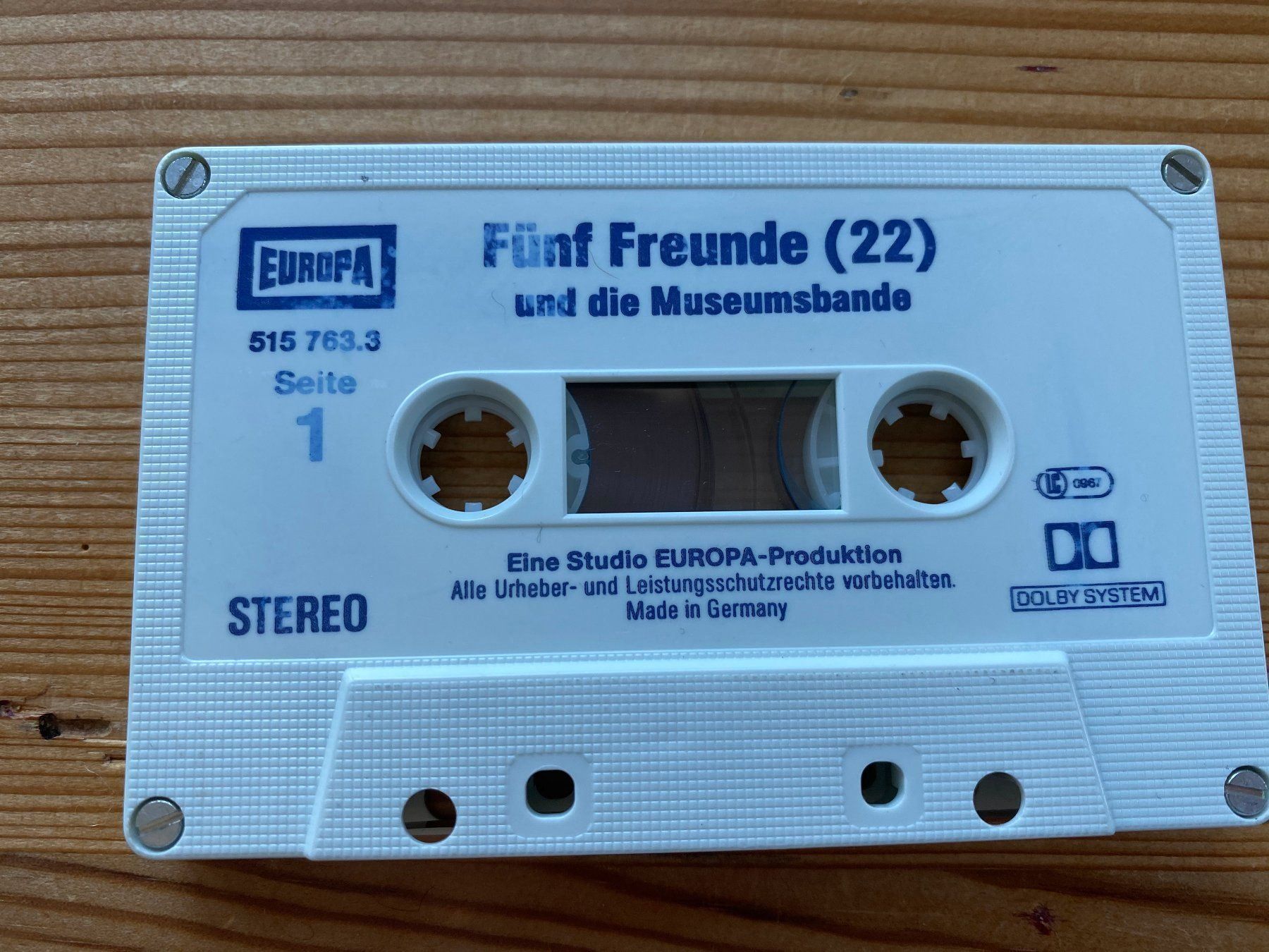 Kompaktkassetten: Kassette – Funf Freunde (22) – Gebraucht aus St.Gallen von kingsamas 5