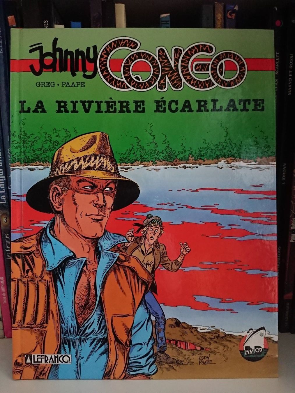 Fumetti: Johnny Congo — La rivière écarlate EO – Usato da Farvagny-le-Grand venduto da LaCaverne