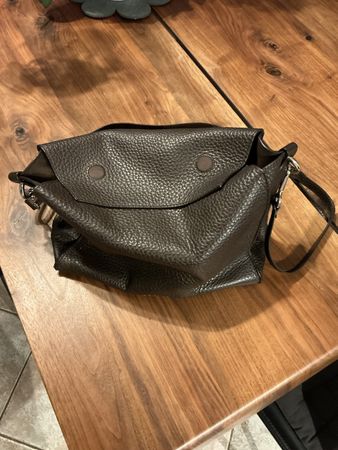 Borsa a spalla Orciani pelle marrone ottime condizioni