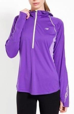 New Balance Damen Lauf Pullover Jogging Fitness/viollet/Gr.S