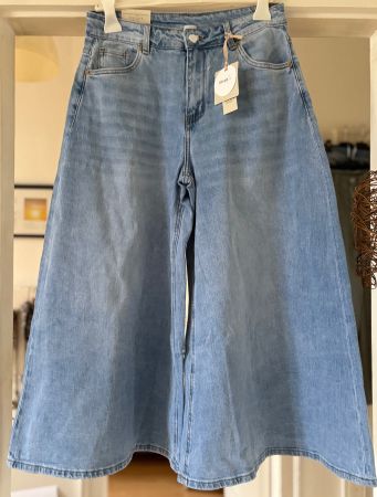 JEANS EXTRA WIDE 7/8! M  FIN DE SÉRIE/AUSVERKAUFT