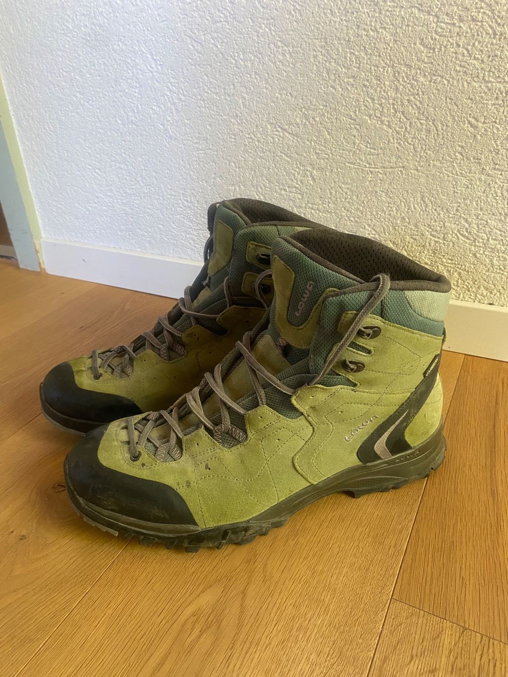 Herrenschuhe: Wanderschuhe Lowa Grösse 44 – Gebraucht aus Ins von ret_56g2