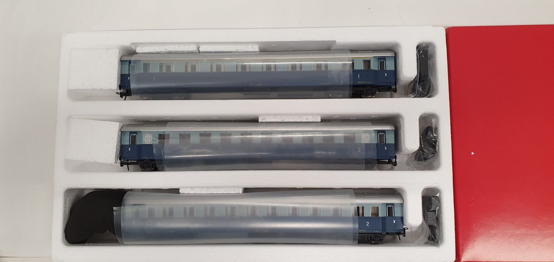 ACME Modellini di ferrovie: ACME FS Treno Azzurro, Ep III – Nuovo e nell'imballaggio originale da Würenlos venduto da juruth 1