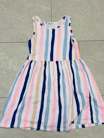 H&M Kleid, Gr. 122/128, gestreift, Sommerkleid, Top Zustand