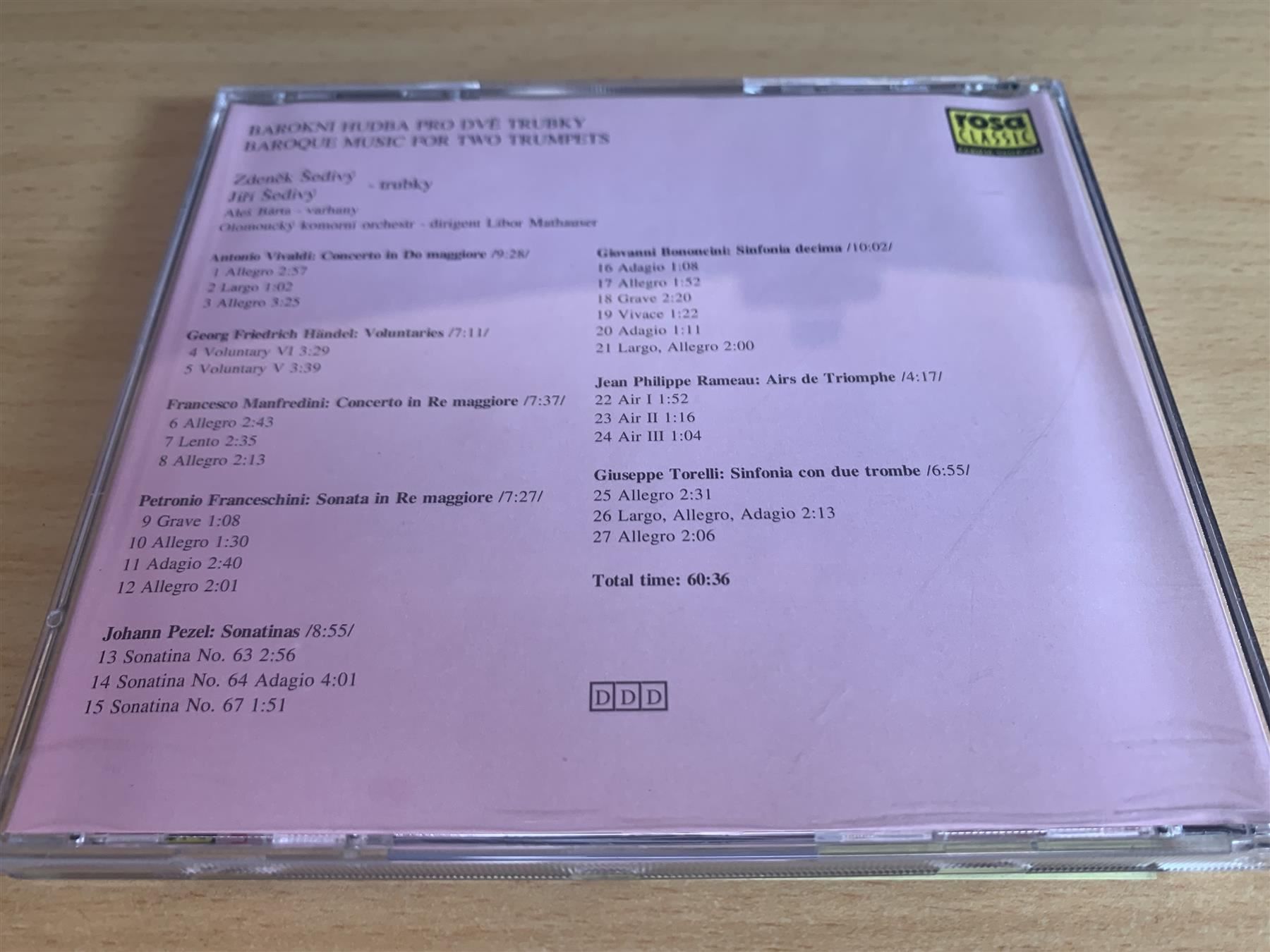 CDs: Baroque Music For Two Trumpets – Gebraucht aus Rikon im Tösstal von Alpenmutz 1