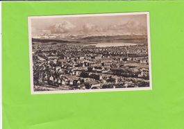 Zürich und die Alpen