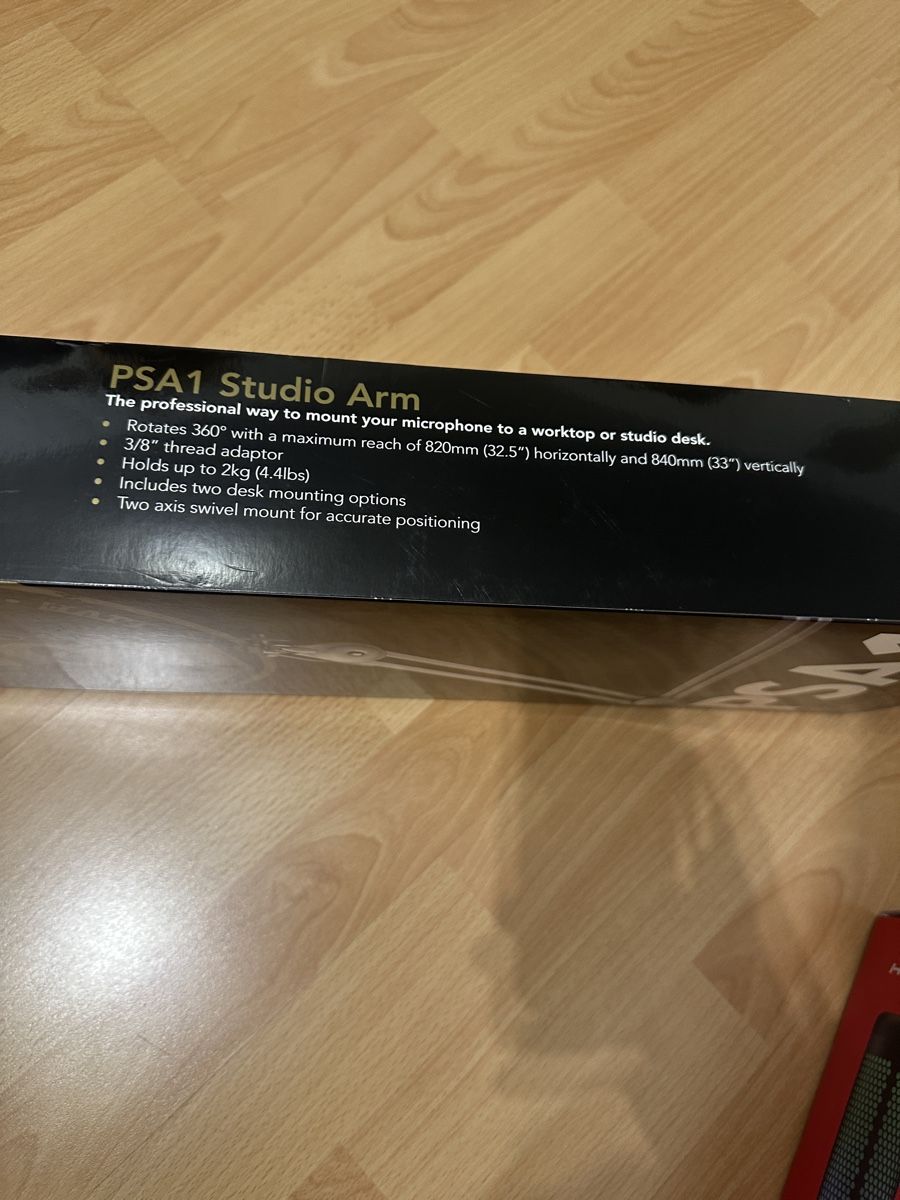Mikrofone: Studio Mikrofon & Studio Arm – Gebraucht aus Wünnewil von riisig 2