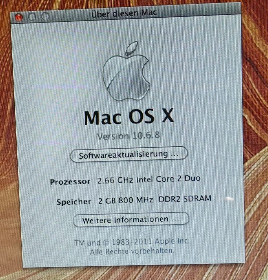 Apple PCs: iMac 8.1 gebraucht – D'occasion à Samstagern par gilido01 5