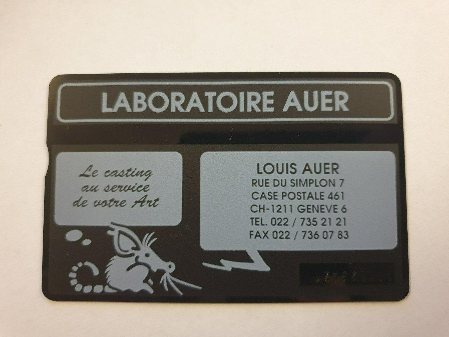 Schede telefoniche: Laboratoire Auer / 100ex / ungebr. – Nuovo (secondo la descrizione) da Rain venduto da chesz 1