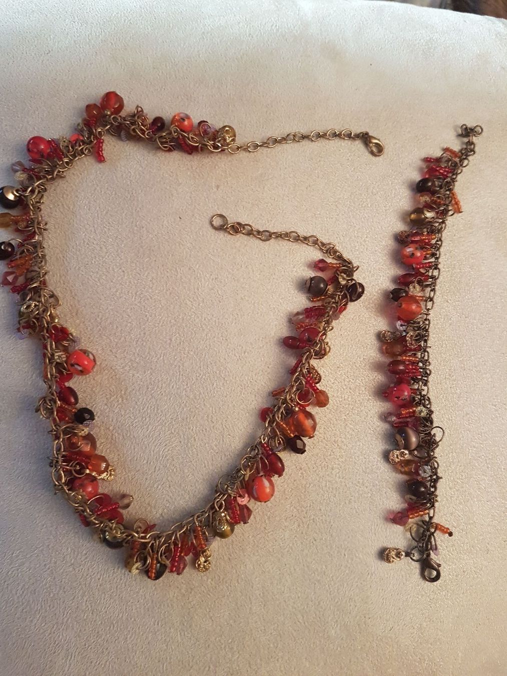 Catenine: Kette und Armband mit Glasperlen – Nuovo (secondo la descrizione) da Oberengstringen venduto da Sheera7 4