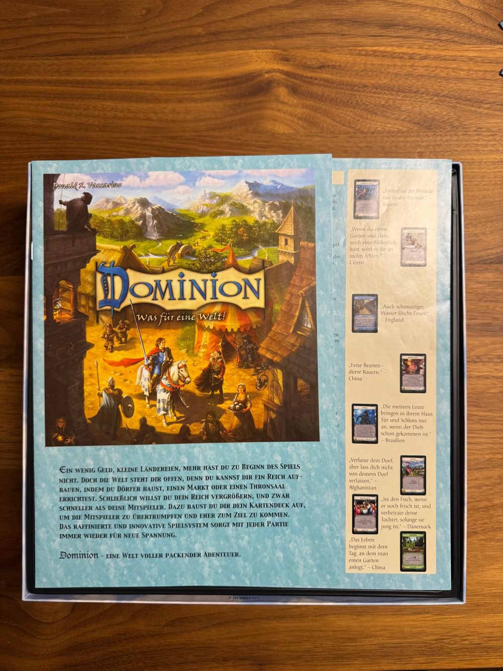 Giochi: Brettspiel Dominion Grundspiel – Usato da Winterthur venduto da Malve00 1