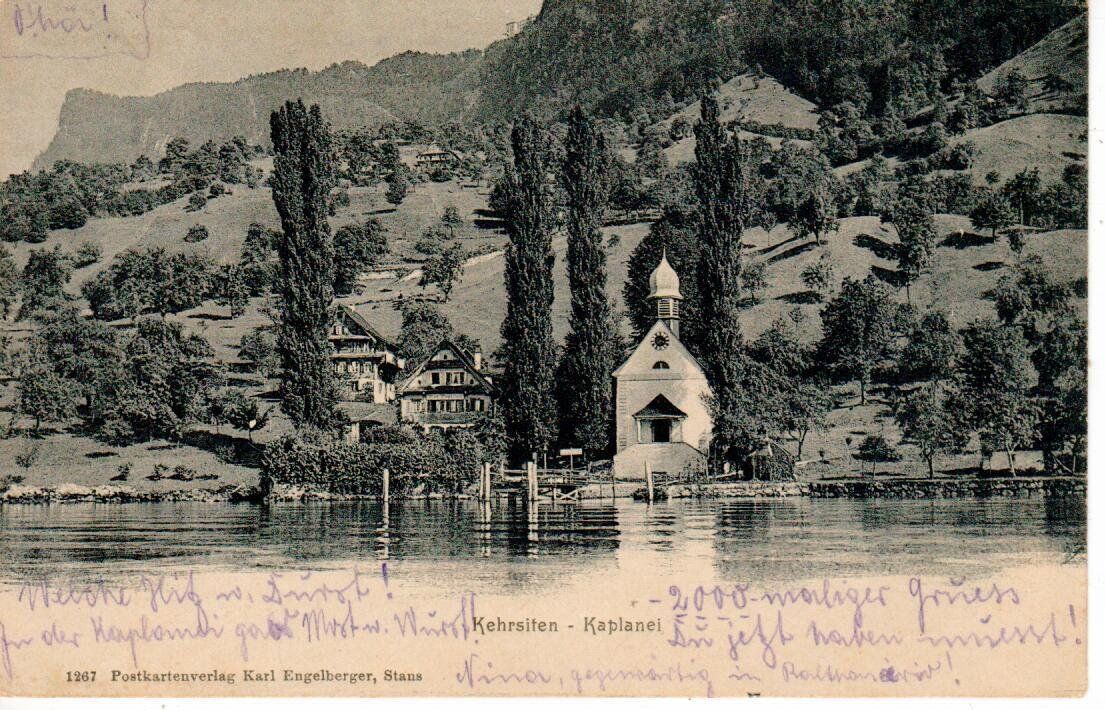 Ansichtskarten: Kehrsiten 1905 – Gebraucht aus Wolhusen von Curver9