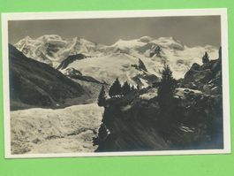 Morteratschgletscher und Piz Palü und Bellavista