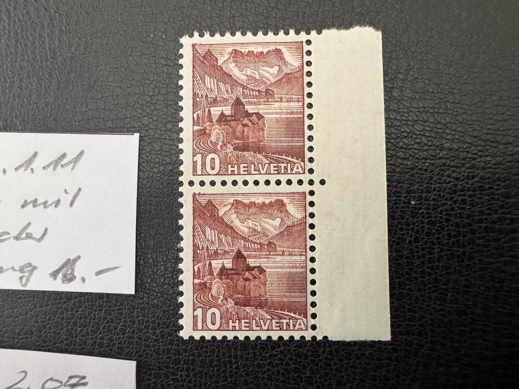 Alle Briefmarken: Freimarken, 6 ABARTEN, postfrisch – Neu (gemäss Beschreibung) aus Stallikon von HILDECH1 3