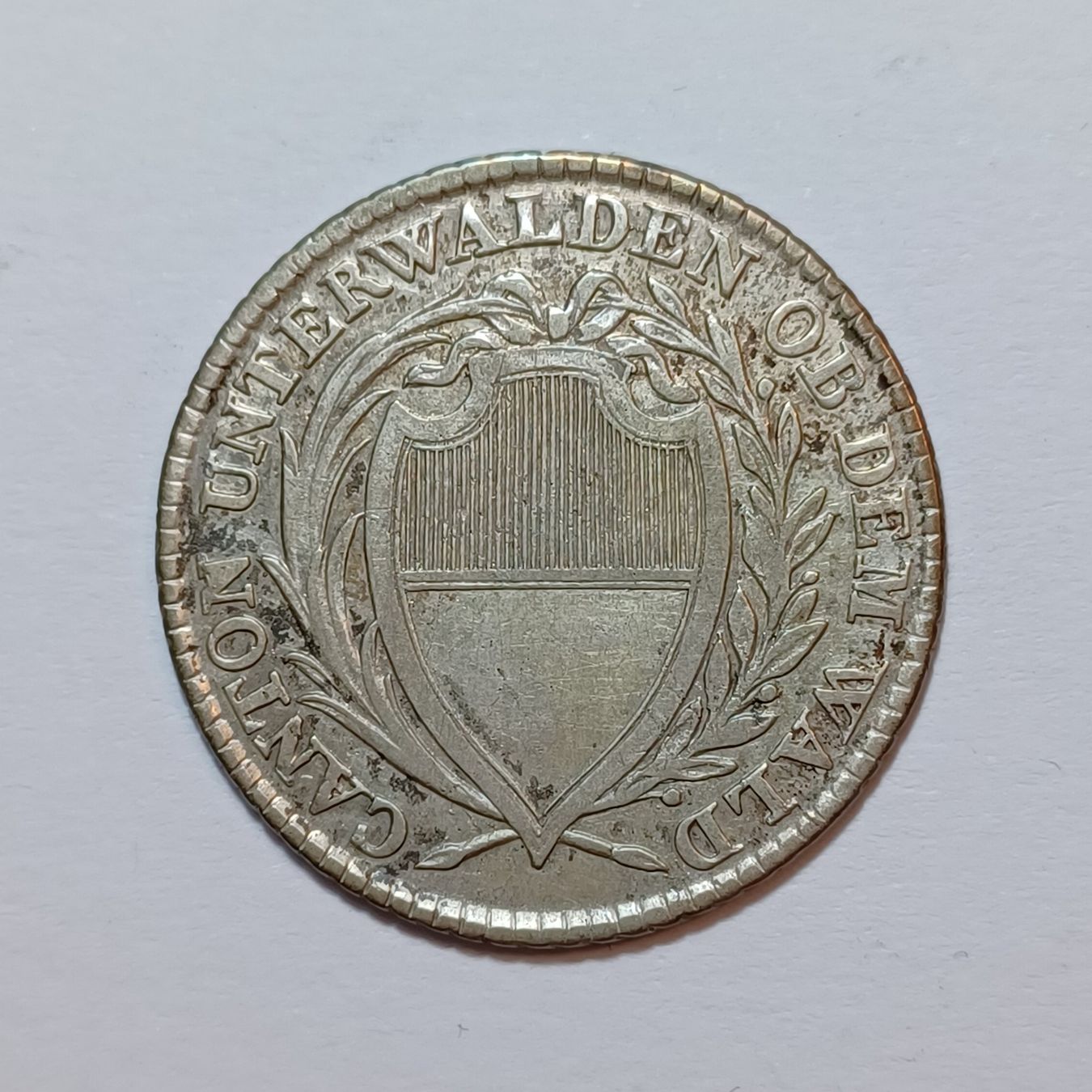 Tutti le monete: 5 Batzen 1812 Obwalden – Usato da Pfäffikon ZH venduto da Schweizer_Muenzen 1