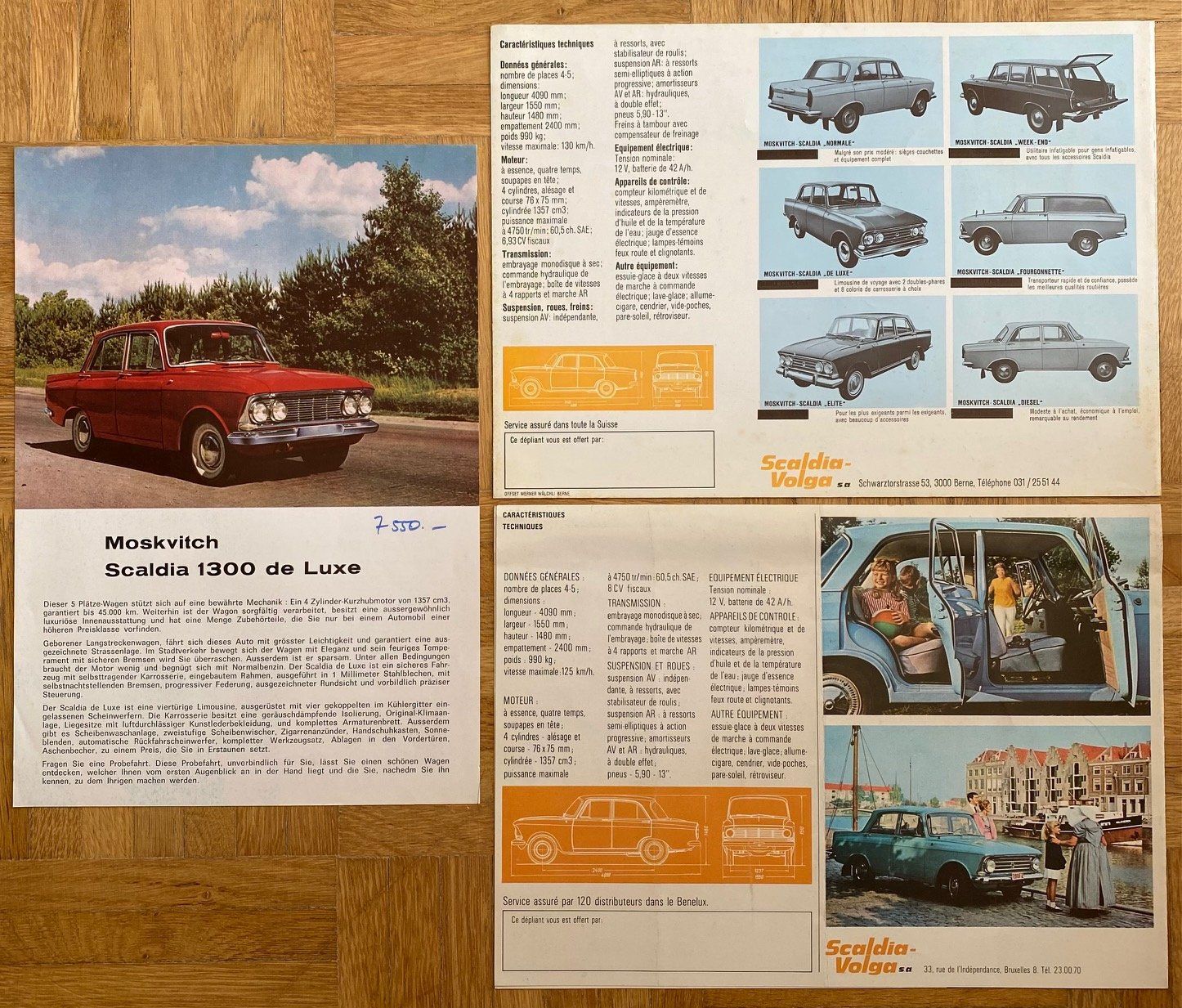Dokumente: MOSKVITCH – Gebraucht aus Oftringen von Stukaof 1