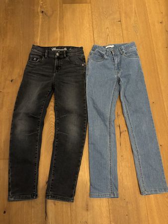 2 Pairs of Jeans Size 134