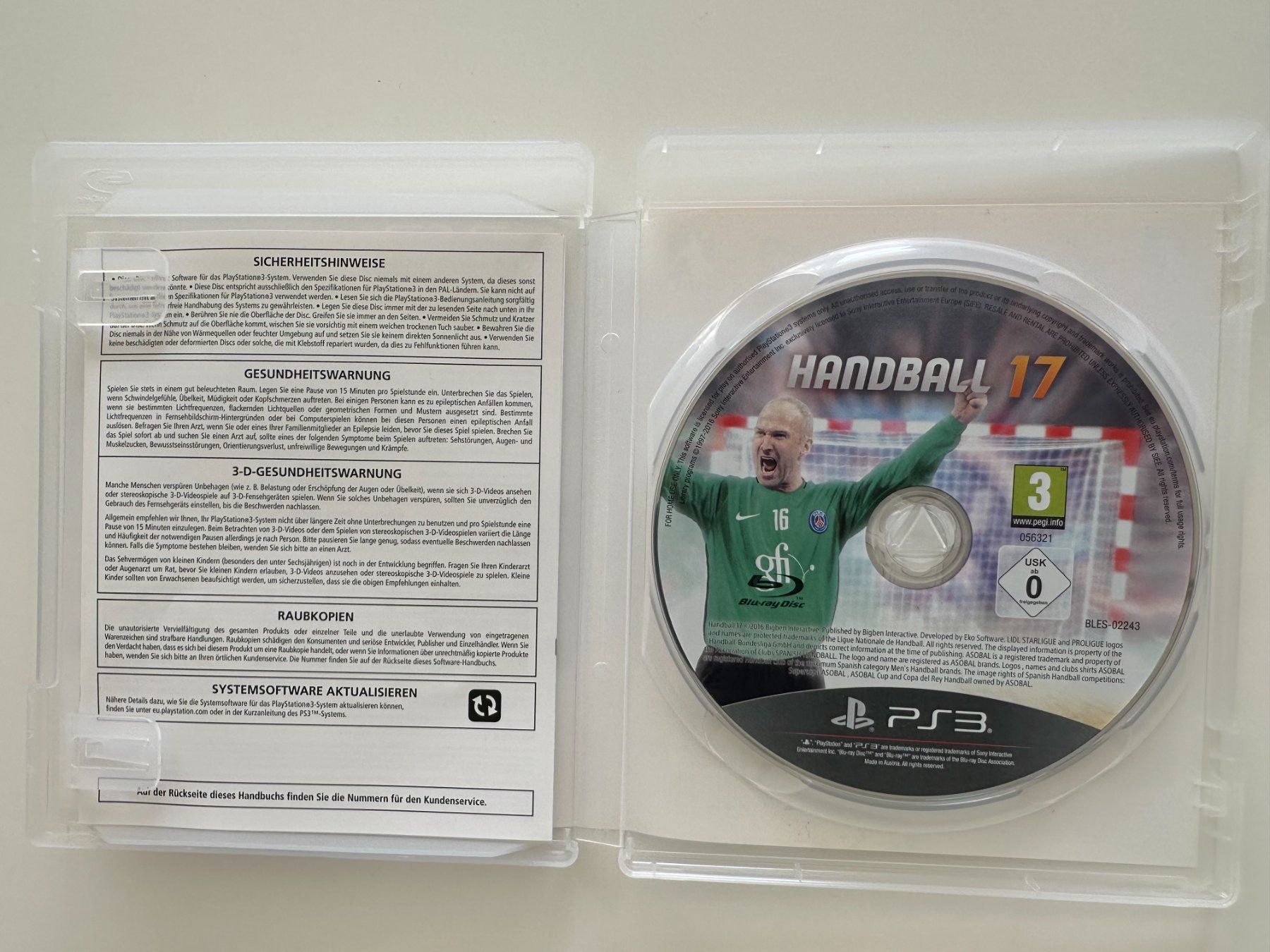 Sony Giochi: Handball 17, Sony Playstation 3, PS3 – Usato da Couvet venduto da nay_prh5 1