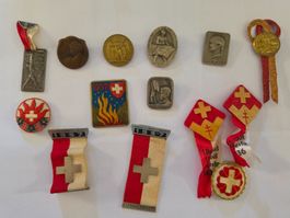 Insignes 1er août Pro Patria années 1926-1939