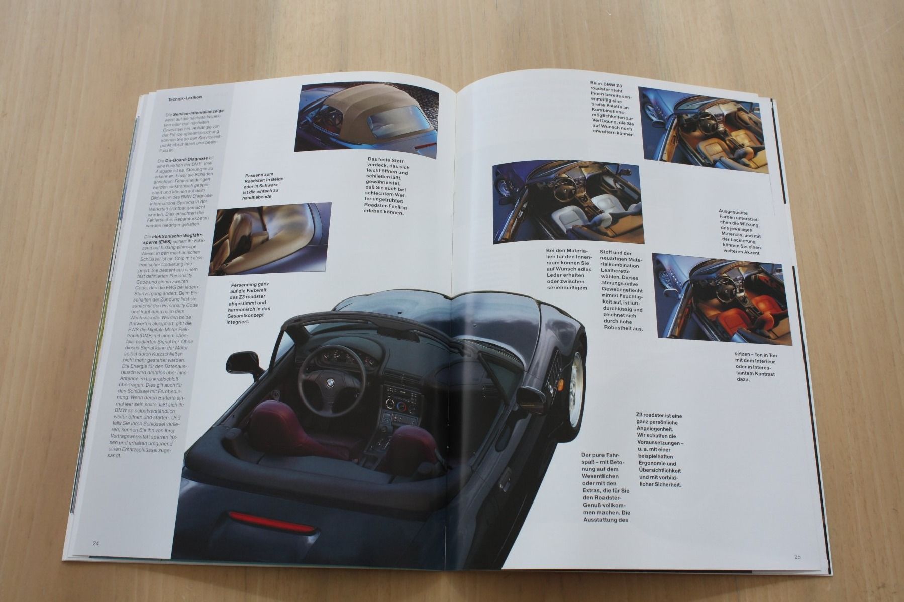 BMW Dokumente: BMW Z3 Roadster Prospekt 1995 – Gebraucht aus Wikon von erwin400 7